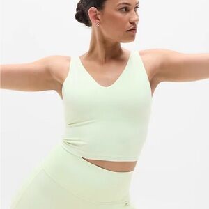 Athleta transcend v-neck sports bra